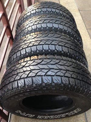 ยาง All Yokohama 265 70 16 กลางปี13 ดอกเต็ม ใช้กันยาว ราคาไม่แพง