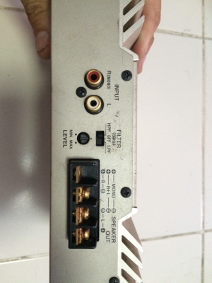 SONY XM-250 2CH 100W-1CH 50W-2CH มือ2 ญี่ปุ่น