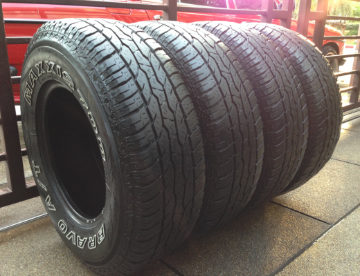 ยาง All Maxxis 30 9.5 R15 ปลายปี13 ดอกเยอะพร้อมใช้งาน ราคาไม่แพง