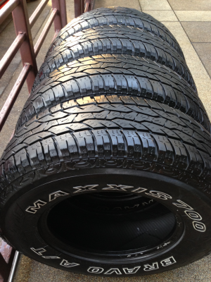 ยาง All Maxxis 30 9.5 R15 ปลายปี13 ดอกเยอะพร้อมใช้งาน ราคาไม่แพง