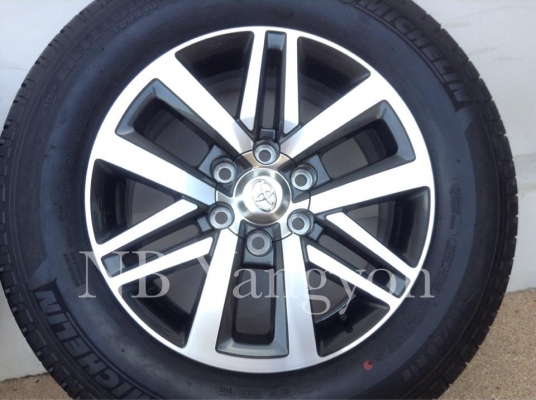 ล้อแม็ก New Fortuner ฟอจูนเนอร์ ขอบ 18 พร้อมยาง มิชลิน 265-60-18 ปี15