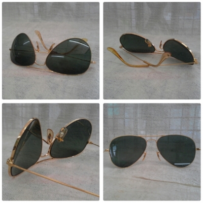 ต้นตำรับอภิแว่นตานายพลแมคอาร์เธอร์ B&amp;L RAY-BAN AVIATOR MacArthur  USA  58mm