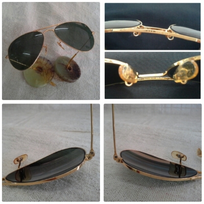 ต้นตำรับอภิแว่นตานายพลแมคอาร์เธอร์ B&amp;L RAY-BAN AVIATOR MacArthur  USA  58mm