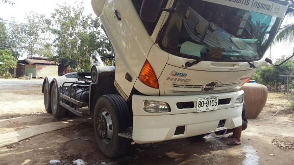 หัวลาก ฮีโน่ 380ปี55 ซีรี่500 สภาพสวยบางเดิมใช้งานน้อย วิ่ง100,000กม เล่มทะเบียนพร้อมโอน