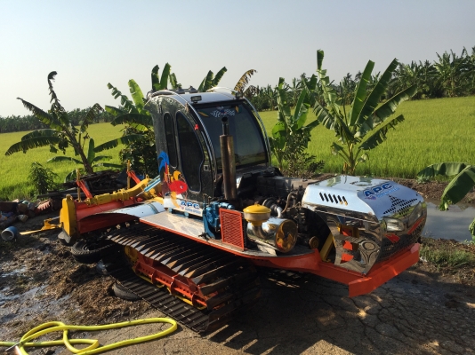 ขายรถตีดิน 12HT เครื่องP11c เทอร์โบ