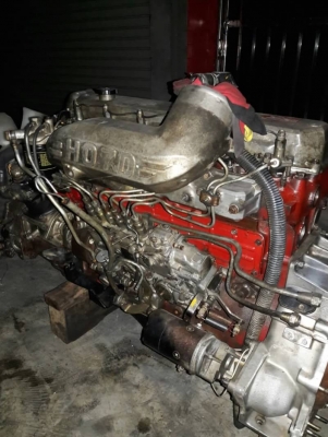 เครื่องยนต์ฮีโน่สิงห์ไฮเทคHO7D--195แรงม้าติดดีมากๆครับ