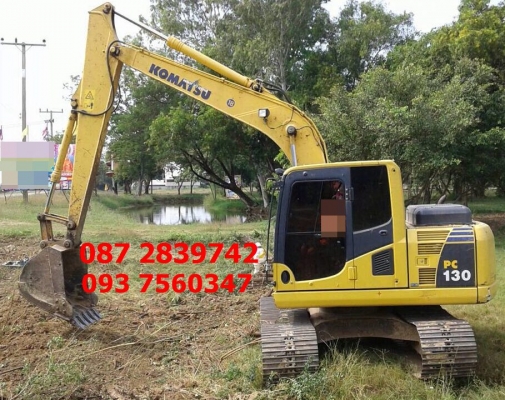 ขายรถแบคโฮ Komatsu pc 130-8