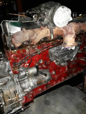 เครื่องสวยครับHINO=K13D--260แรงม้า(2K)เครื่องฟิตติดดีมากครับ