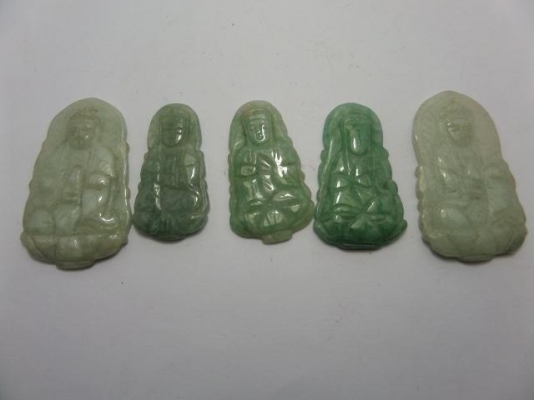 จี้หยกพม่าเจ้ากวนอิมแท้