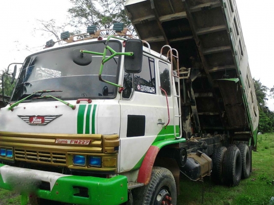 รถฮีโน่ 10 ล้อดั้ม FM227  220 แรงม้า. ปี 33 ( *** มีขาย 2 คัน. )     สนใจติดต่อ  081 - 6079515