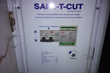 ตู้ Safe T cut RCBO 100A