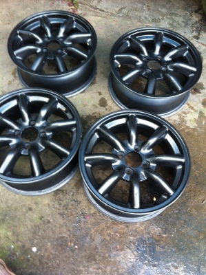 ขายล้อกล้วย watanabe แท้ ขอบ 15 กว้าง6 4รู100