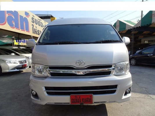 โทร 0922726669 คุณตันหยงรถตู้เบสมือสองฝั่งธนฯ COMMUTER ดีเซลล์ ปี2010 ราคา 759,000 บาท