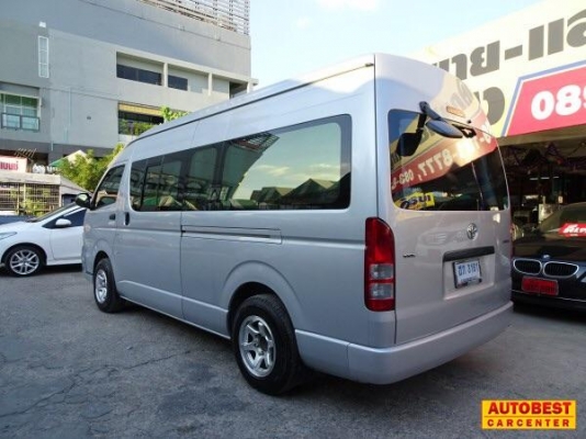 โทร 0922726669 คุณตันหยงรถตู้เบสมือสองฝั่งธน รถตู้ COMMUTER ดีเซลล์ ปี 2012 เบาะ 3 แถว ราคา 849000  บาท