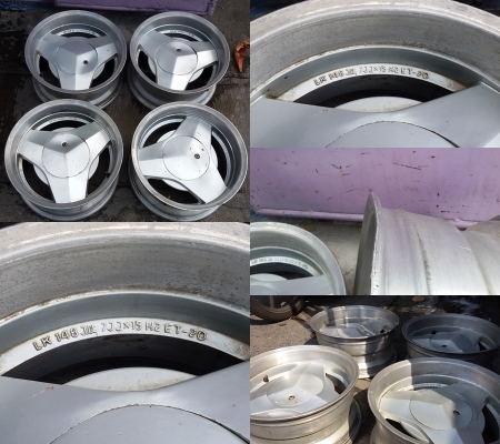 แม็กRetro 15-5-114.3 3ชุด 3สเป๊ค et-20/et 0/et+37 แวะเข้ามาดูก่อนครับ