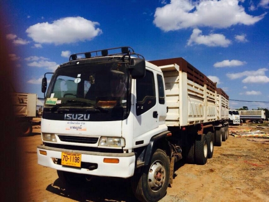 ขาย 1,690,000รถสิบล้อดั้มแม่=ลูก 3คาน ISUZU  DECA 270 EURO2รถสวยพร้อมใช้เอกสารพร้อมโอน 090-772-3710 090-772-3708