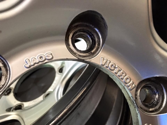 ขายล้อ JAOS VICTRON 2 ชิ้นแท้ 15x7.5" ET-14 6/139.7 สวยๆประมูลญี่ปุ่น