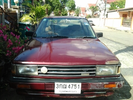 ขายรถยนต์ ปี85 นิสสัน บูลเบิร์ด เครื่อง2000cc.หัวฉีด SR20 เกียร์ออโต้ พวงมาลัยเพาเวอร์ ล้อแม็ก เครื่องดี ช่วงล่างดี ขายถูกๆตามสภาพ