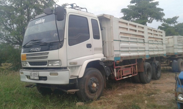ขาย 1,530,000รถสิบล้อดั้มแม่=ลูก 3คาน ISUZU  DECA 270 EURO1รถสวยพร้อมใช้เอกสารพร้อมโอน 090-772-3710 090-772-3708