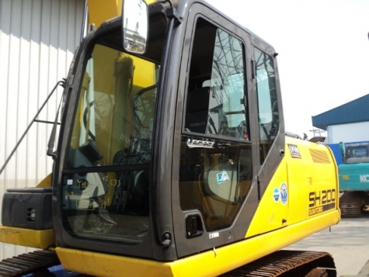 รถขุดแบ็คโฮ ซูมิโตโม่ รุ่น SH200-5 #BH4111 ปี 2012 กล้องมองหลังรอบคัน งามๆค่ะ เก่าญี่ปุ่นแท้ๆ เข้ามาเช็คสภาพได้นะคะ 061-4194022 ใหม่ค่ะ