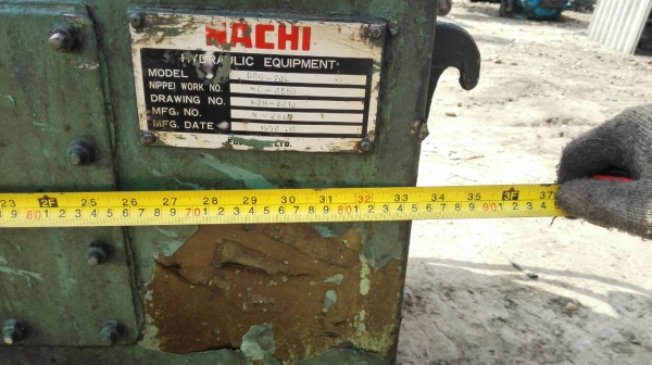 Sell>> ปั้มน้ำมันไฮดรอลิค NACHI Japan มอเตอร์ 3 HP. 380V. มาพร้อมวาล์วคอนโทรลไฟฟ้า AC 220V. สวยสดนอกเดิมๆไม่ทำ