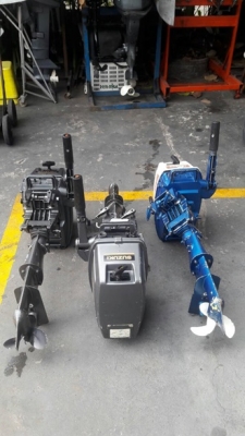 เครื่องเรือ SUZUKI 8 แรง  5 แรง  2 จังหวะหางสั้น