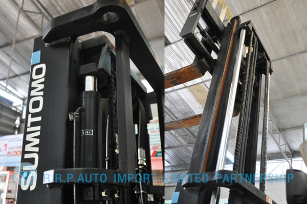 ขายรถโฟล์คลิฟท์มือสอง SUMITOMO FG30-00149 ราคา 285,000 สภาพเดิมจากญี่ปุ่น ไม่เคยใช้งานในประเทศไทย