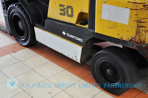 ขายรถโฟล์คลิฟท์มือสอง SUMITOMO FG30-00149 ราคา 285,000 สภาพเดิมจากญี่ปุ่น ไม่เคยใช้งานในประเทศไทย
