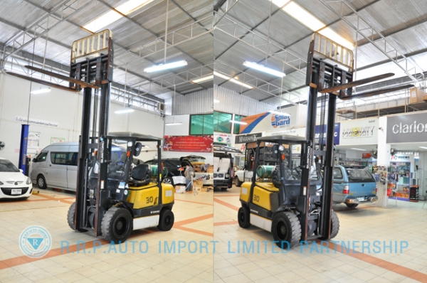 ขายรถโฟล์คลิฟท์มือสอง SUMITOMO FG30-00149 ราคา 285,000 สภาพเดิมจากญี่ปุ่น ไม่เคยใช้งานในประเทศไทย