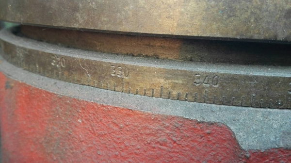 Sell>> จานแบ่ง Made in Korea ขนาด 12" สเกลอ่านค่าครบ หมุนนิ่ม สวยสดแน่น พร้อมใช้งาน.