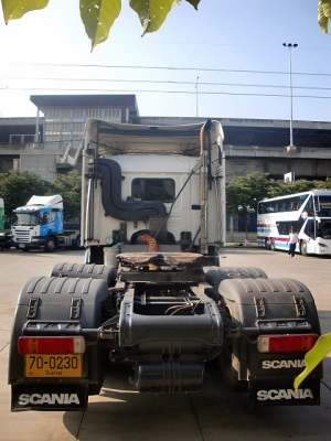 SCANIA  ปี51   380 แรง เกียร์ออโต้  ถุงลมยกล้อ  ราคา  1,450,000 บาท
