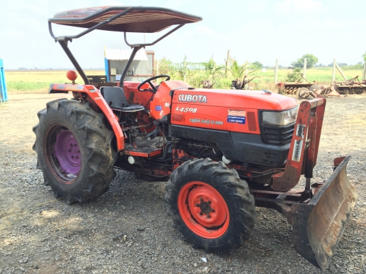 ขายรถตามสภาพ L4508 ใบดันหน้า รถสวยเดิมใช้งานอยู่