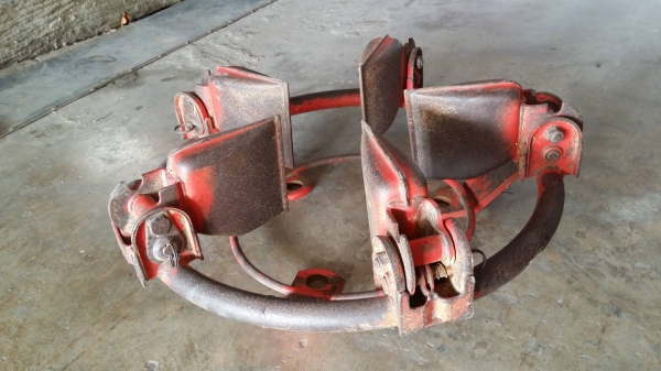 นำเข้าจากญี่ปุ่น ล้อเหล็กเสริมรถพรวนดิน เก่าญี่ปุ่น สภาพดี ไม่เคยใช้งานในไทย