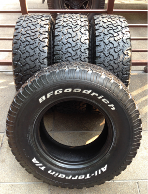 ยาง All BF goodrich 265 75 16 ปลายปี11 ดอกเต็ม ใช้กันยาว ราคาไม่แพง