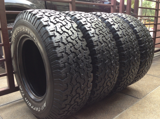 ยาง All BF goodrich 265 75 16 ปลายปี11 ดอกเต็ม ใช้กันยาว ราคาไม่แพง