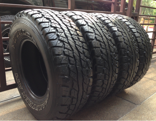 ยาง All Dunlop 31 10.5 R15 ดอกเต็ม ไม่มีปะ ใช้กันยาว ราคาไม่แพง