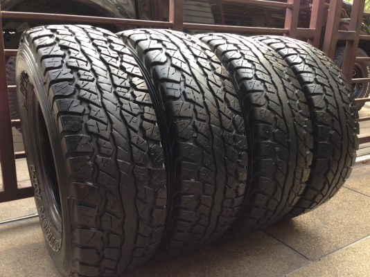 ยาง All Dunlop 31 10.5 R15 ดอกเต็ม ไม่มีปะ ใช้กันยาว ราคาไม่แพง
