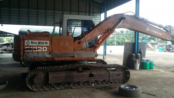 HITASHI EX 120-1  เอวแน่น ช่วงล่างเต็ม เจ้าของขายเอง รถทำงานอยู่