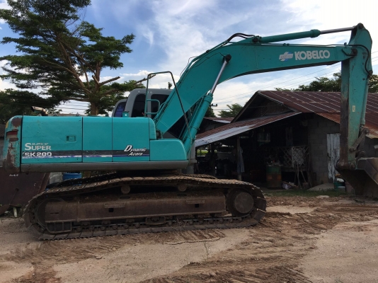 รถแบคโฮ  KOBELCO 200 YN - 09   ,  ( รถทำงาน 11,2xx ชม. )    สนใจติดต่อ  081 - 6079515