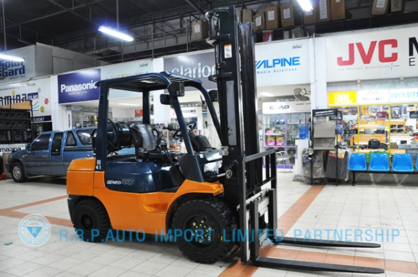 ขายรถโฟล์คลิฟท์มือสอง TOYOTA รุ่น 7FGJ35-14714 ราคา 395,000 บาท สภาพเดิมจากญี่ปุ่นจากประเทศญี่ปุ่น ไม่เคยใช้งานในไทย