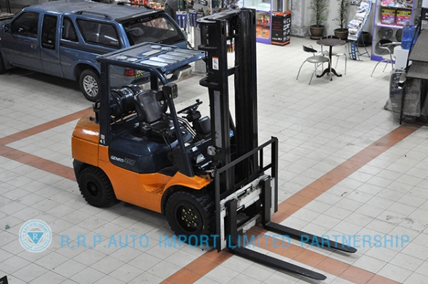 ขายรถโฟล์คลิฟท์มือสอง TOYOTA รุ่น 7FGJ35-14714 ราคา 395,000 บาท สภาพเดิมจากญี่ปุ่นจากประเทศญี่ปุ่น ไม่เคยใช้งานในไทย