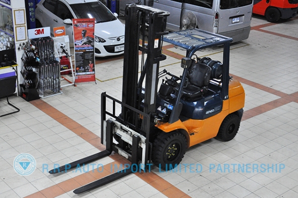 ขายรถโฟล์คลิฟท์มือสอง TOYOTA รุ่น 7FGJ35-14714 ราคา 395,000 บาท สภาพเดิมจากญี่ปุ่นจากประเทศญี่ปุ่น ไม่เคยใช้งานในไทย