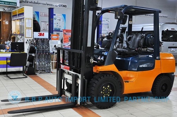 ขายรถโฟล์คลิฟท์มือสอง TOYOTA รุ่น 7FGJ35-14714 ราคา 395,000 บาท สภาพเดิมจากญี่ปุ่นจากประเทศญี่ปุ่น ไม่เคยใช้งานในไทย