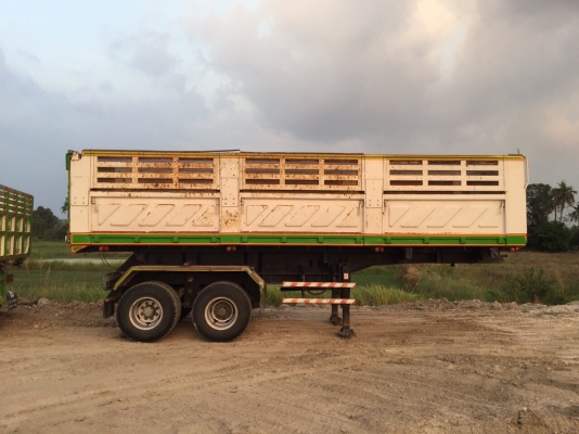 ขายรถเทรเลอร์ดั๊ม สามมิตรปี2011 เปลี่ยนเพลาเป็นสามมิตรรุ่นลูกปืนใหญ่แล้ว ยางดี รถพร้อมใช้งาน