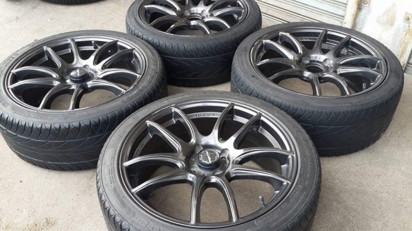 Lenso แท้ PDE ขอบ 17 4รู100 ยาง Westlake ปี12