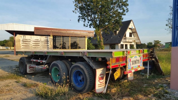 ขาย ลูกพ่วงพื้นเรียบสามมิตรสามเพลาแท้ ขาย ลูกพ่วงพื้นเรียบสามมิตรสามเพลาแท้