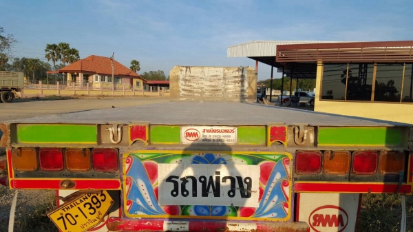 ขาย ลูกพ่วงพื้นเรียบสามมิตรสามเพลาแท้ ขาย ลูกพ่วงพื้นเรียบสามมิตรสามเพลาแท้