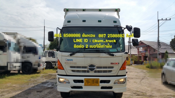 ขาย Hino 500 ปี54 ตู้สิบบานยาว 7.4 เมตร รถใหม่วิ่งน้อย