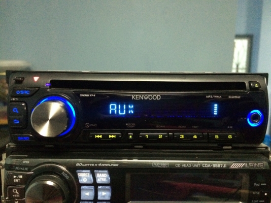 KENWOOD E252 MP3-RW CD-RW AUX สภาพสวยๆ มือ2 ญี่ปุ่น