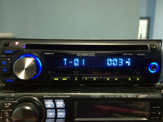 KENWOOD E252 MP3-RW CD-RW AUX สภาพสวยๆ มือ2 ญี่ปุ่น